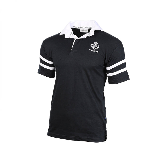 Gents S/S 2 Stripe Rugby Shirt
