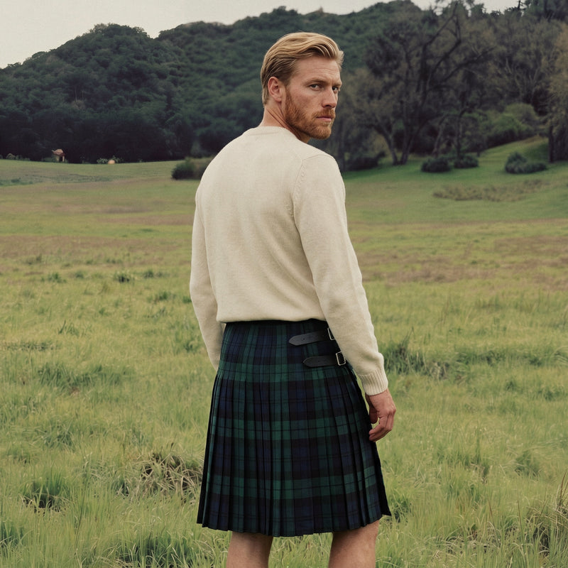 Gents Full Deluxe Kilt Black Watch
