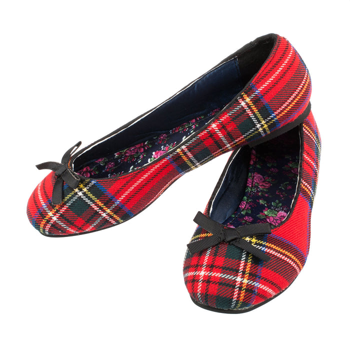 Ladies Flat Shoes Stewart Royal