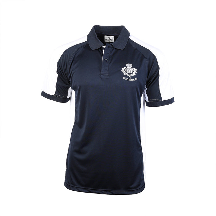 Gents Cool Thistle Scotland Polo Shirt