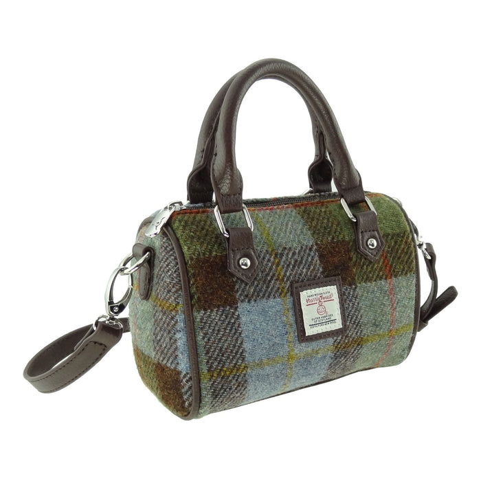 Harris Tweed Kilbride Mini Bowling Bag - Small Shoulder and Handbag