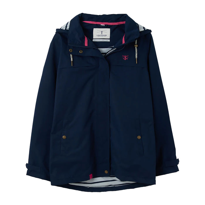 Ladies Beachcomber Coat Navy