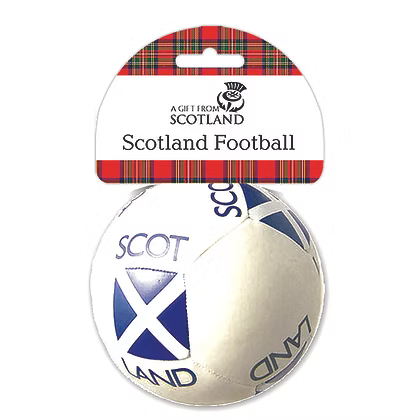 Small Scotland Football – Mini Scottish Souvenir Ball for Kids & Adults
