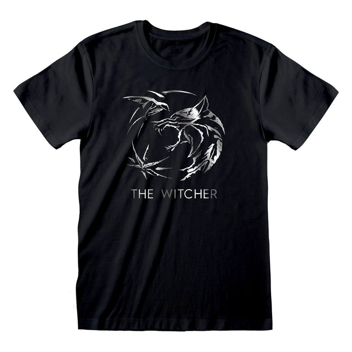 Witcher - Silver Ink Logo Tshirt