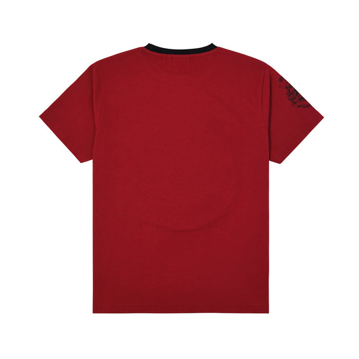 Adult Platform 9 3/4 T-Shirt - Heritage Of Scotland - BURGUNDY