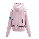 Adults Edinburgh 3D Puff Print Hoodie – Cherry Blossom Pink - Heritage Of Scotland - XS