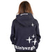 Adults Edinburgh 3D Puff Print Hoodie – Navy Scotland Hooded Sweatshirt - Heritage Of Scotland - NAVY