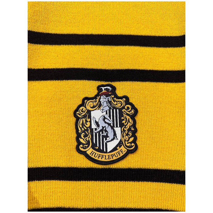 Adults Hp Hufflepuff Thin Stripe Scarf - Heritage Of Scotland - NA