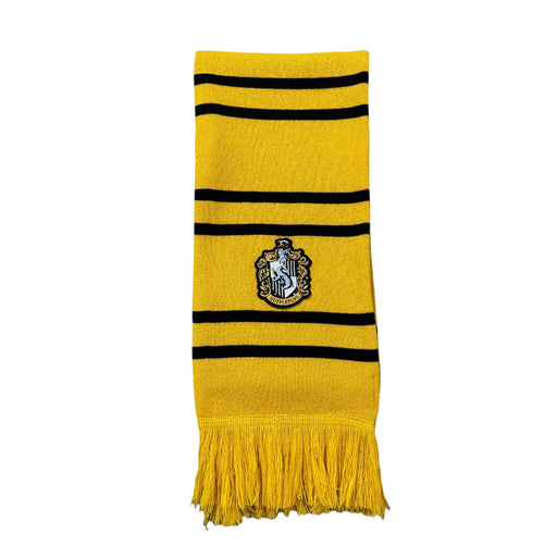 Adults Hp Hufflepuff Thin Stripe Scarf - Heritage Of Scotland - NA