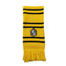 Adults Hp Hufflepuff Thin Stripe Scarf - Heritage Of Scotland - NA