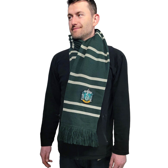 Adults Hp Slytherin Thin Stripe Scarf - Heritage Of Scotland - NA