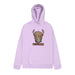 Adults Pastel Highland Cow Hooded Top Lilac - Heritage Of Scotland - LILAC