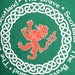 Adults Tshirt Celtic Lion Scot The Brave Irish Green - Heritage Of Scotland - IRISH GREEN