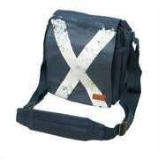 Alex Messenger Bag Distressed Saltire - Heritage Of Scotland - NAVY/WHITE / S