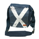 Alex Messenger Bag Distressed Saltire - Heritage Of Scotland - NAVY/WHITE / S