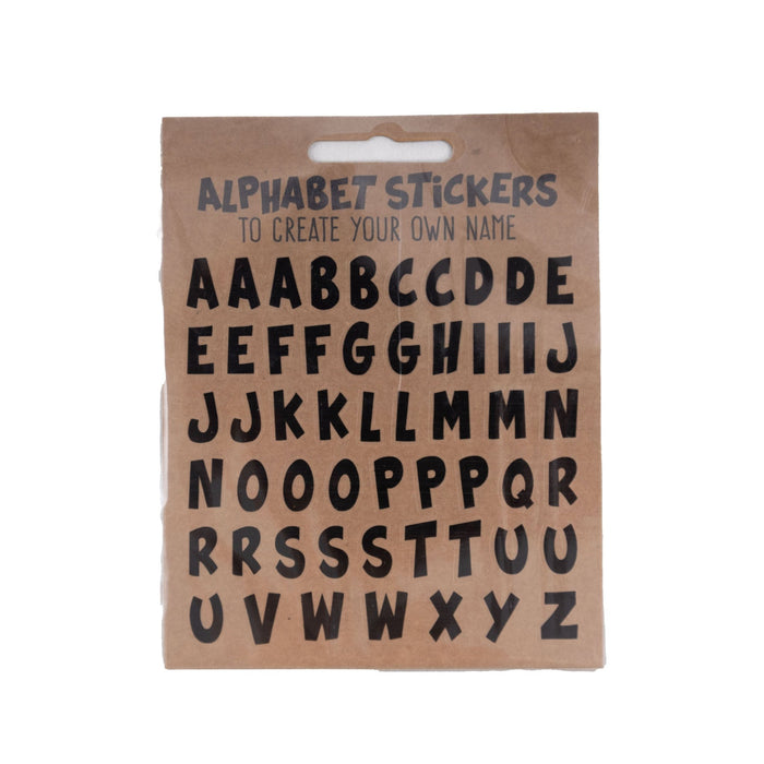 Alphabet Sticker - Bamboo Pots - Heritage Of Scotland - ALPHABET LETTER