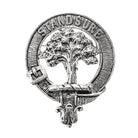 Anderson Clan Badge, Kilt Pin, Lapel Pin, Cufflinks, Keyring/Key Fob & Gift Set — Fine Pewter by Art Pewter — Made in Scotland (Shiny Finish) - Heritage Of Scotland - Badge