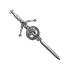 Anderson Clan Badge, Kilt Pin, Lapel Pin, Cufflinks, Keyring/Key Fob & Gift Set — Fine Pewter by Art Pewter — Made in Scotland (Shiny Finish) - Heritage Of Scotland - Kilt Pin