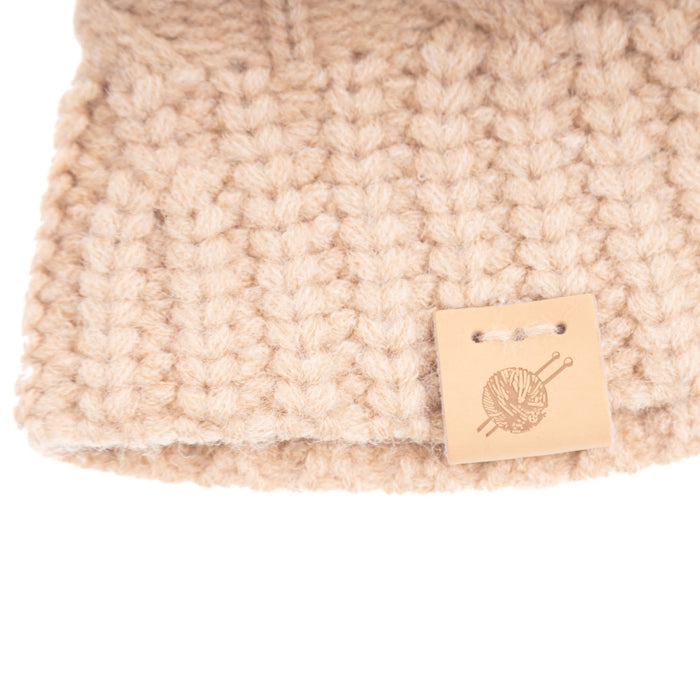 Aran Cable Bucket Hat - Heritage Of Scotland - OATMEAL