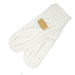 Aran Ladies Knitted 2 - Finger Mittens - Heritage Of Scotland - Cream