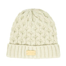 Aran Ladies Knitted Hat - Khaki - Heritage Of Scotland - 