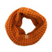 Aran Popcorn Stitch Snood - Heritage Of Scotland - MARMALADE