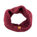 Aran Popcorn Stitch Snood - Heritage Of Scotland - ROSE