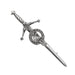 Armstrong Clan Badge, Kilt Pin, Lapel Pin, Cufflinks, Keyring/Key Fob & Gift Set — Fine Pewter by Art Pewter — Made in Scotland (Shiny Finish) - Heritage Of Scotland - Kilt Pin