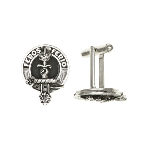 Art Pewter Cufflinks Pringle - Heritage Of Scotland - PRINGLE