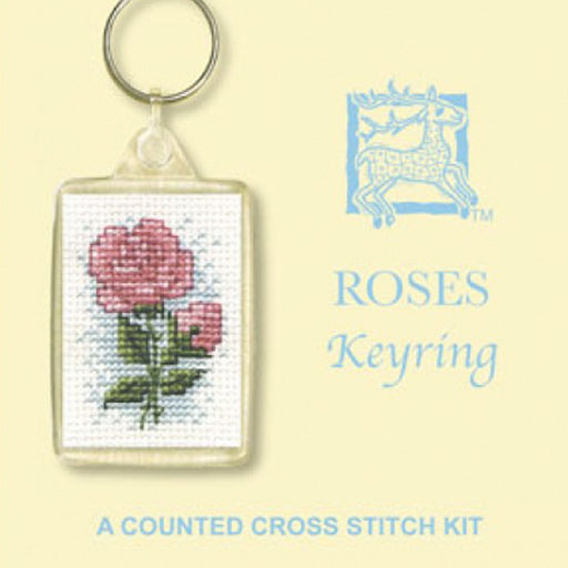 Art Pewter Keyring Rose - Heritage Of Scotland - ROSE