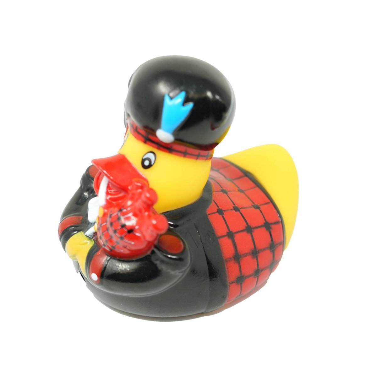Bagpipe Rubber Duck – Fun Novelty Bath Toy & Souvenir - Heritage Of Scotland - 