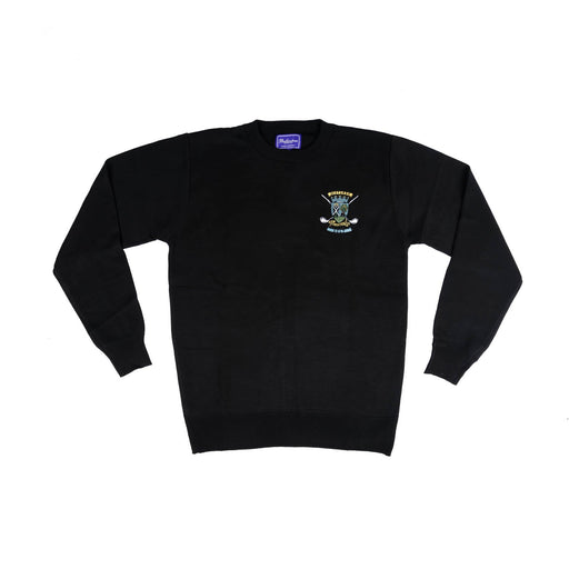 Ballantrae Golf Jumper Black - Heritage Of Scotland - BLACK