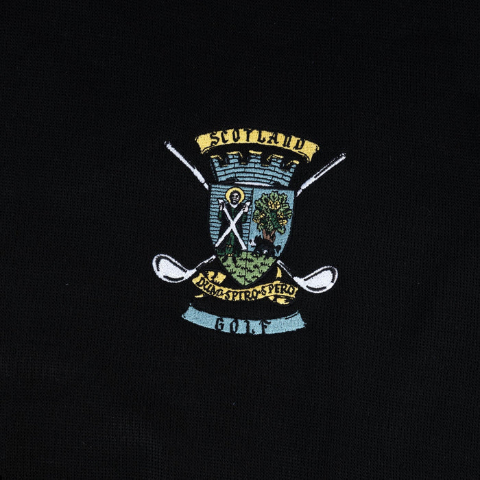 Ballantrae Golf Jumper Black - Heritage Of Scotland - BLACK