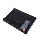 Balmoral 100% Cashmere Woven Scarf Tartan and Checks - Made in Scotland - BLACK WATCH - Heritage Of Scotland -