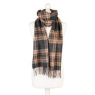 Balmoral 100% Cashmere Woven Scarf Tartan and Checks - Made in Scotland - TAWNEY - Heritage Of Scotland -