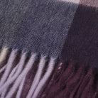 Balmoral 100% Cashmere Woven Scarf Tartans and Checks - Made in Scotland - Heritage Of Scotland - BLOCK CHECK PINK