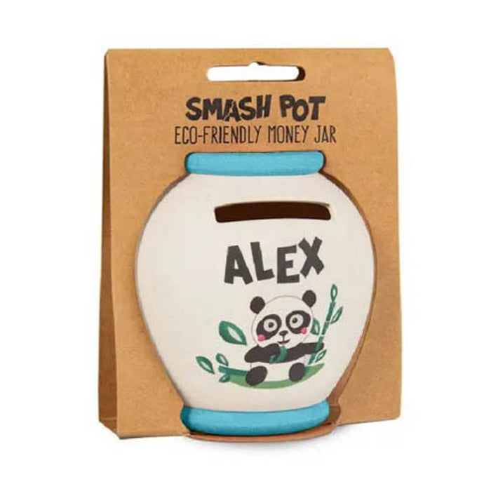 Bamboo Crew Smash Pot Money Jar - S Alex - Heritage Of Scotland - ALEX