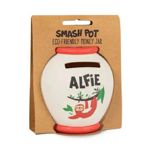 Bamboo Crew Smash Pot Money Jar - S Alfie - Heritage Of Scotland - ALFIE