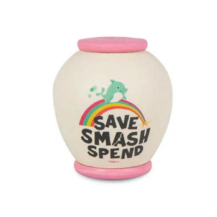 Bamboo Crew Smash Pot Money Jar - S Evie - Heritage Of Scotland - EVIE