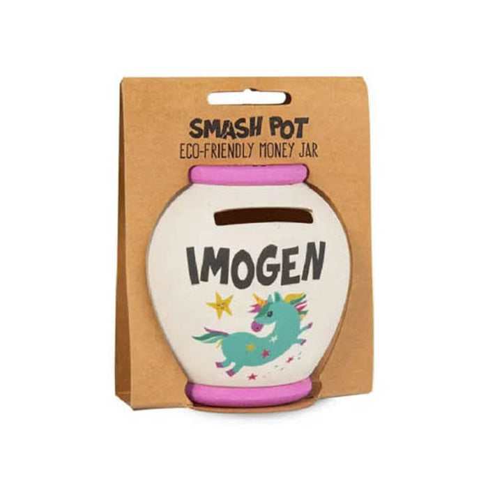 Bamboo Crew Smash Pot Money Jar - S Imogen - Heritage Of Scotland - IMOGEN