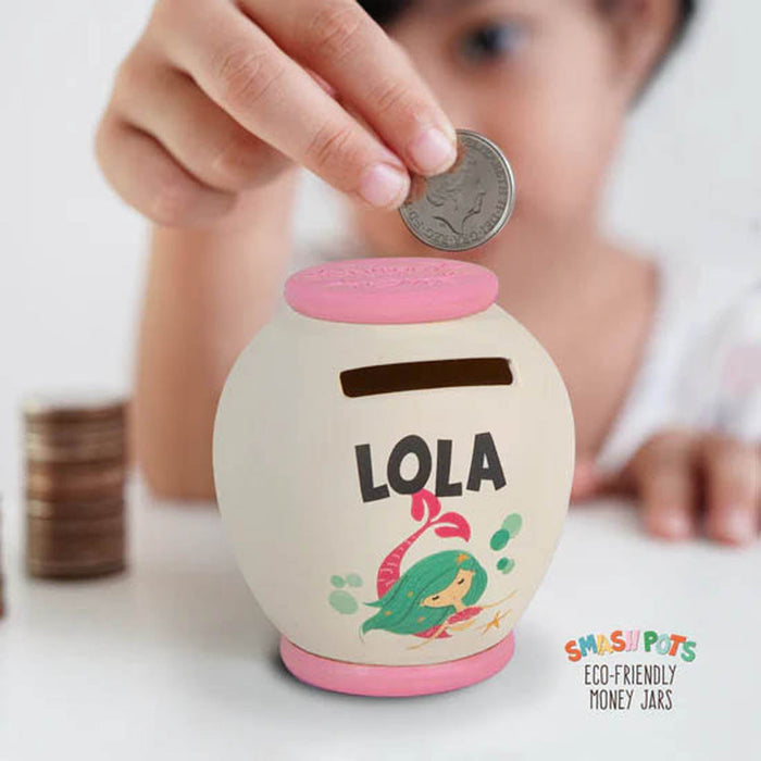 Bamboo Crew Smash Pot Money Jar - S Lola - Heritage Of Scotland - LOLA