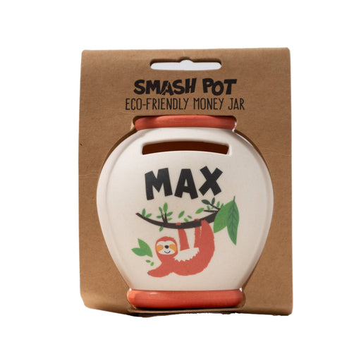 Bamboo Crew Smash Pot Money Jar - S Max - Heritage Of Scotland - MAX