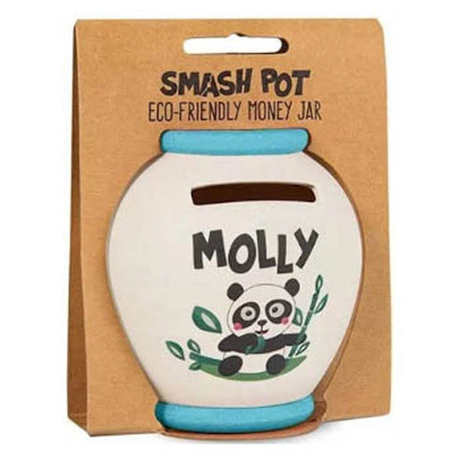 Bamboo Crew Smash Pot Money Jar - S Molly - Heritage Of Scotland - MOLLY