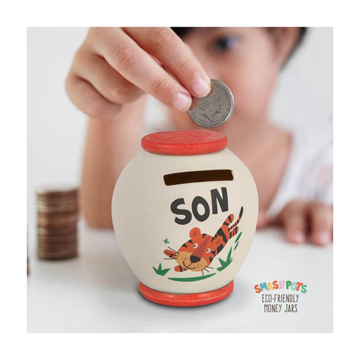 Bamboo Crew Smash Pot Money Jar - S Son - Heritage Of Scotland - SON