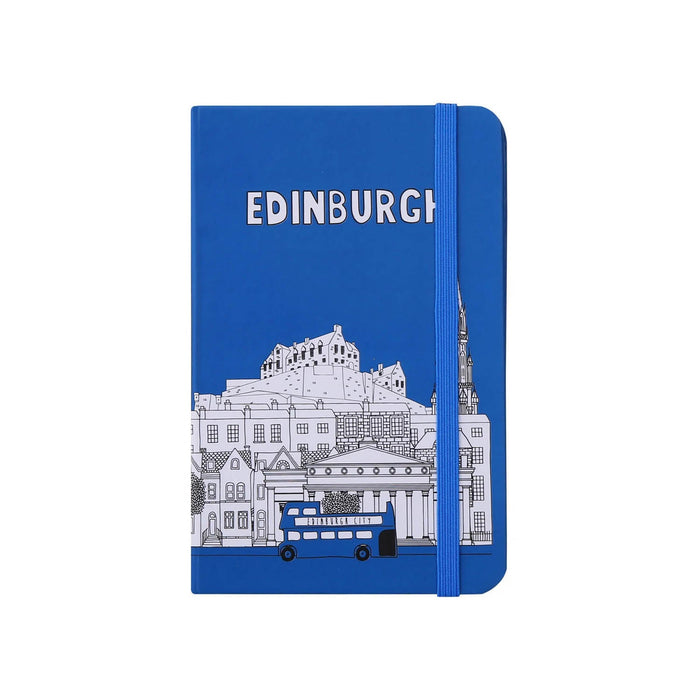 Big City Notebook A5 - Edinburgh Skyline - Heritage Of Scotland - N/A