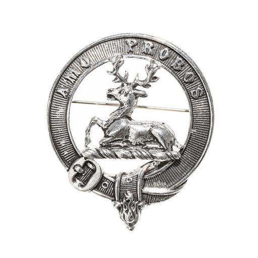 Blair Clan Badge, Kilt Pin, Lapel Pin, Cufflinks, Keyring/Key Fob & Gift Set — Fine Pewter by Art Pewter — Made in Scotland (Shiny Finish) - Heritage Of Scotland - Badge