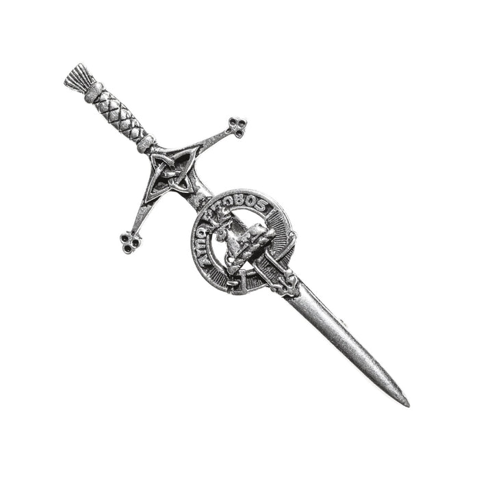 Blair Clan Badge, Kilt Pin, Lapel Pin, Cufflinks, Keyring/Key Fob & Gift Set — Fine Pewter by Art Pewter — Made in Scotland (Shiny Finish) - Heritage Of Scotland - Kilt Pin