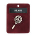 Blair Clan Badge, Kilt Pin, Lapel Pin, Cufflinks, Keyring/Key Fob & Gift Set — Fine Pewter by Art Pewter — Made in Scotland (Shiny Finish) - Heritage Of Scotland - Lapel Pin