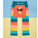 Bonnie Highland Cow Legging - Heritage Of Scotland - BLUE/PINK/YELLOW