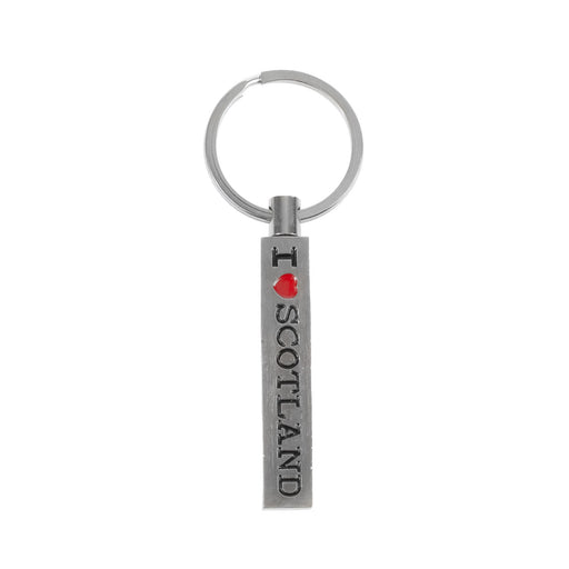 Bottle Opener Keyring - I Heart Scotland - Heritage Of Scotland - NA